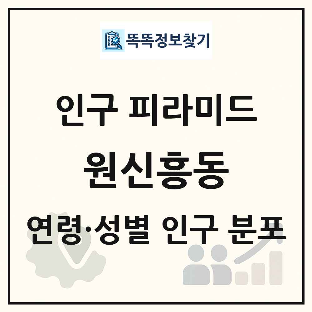 원신흥동 인구 피라미드 링크 그림